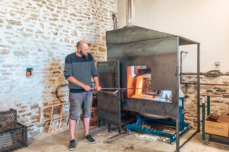 Verreries D'art De Bourgenay Souffleur De Verre Talmont Saint Hilaire