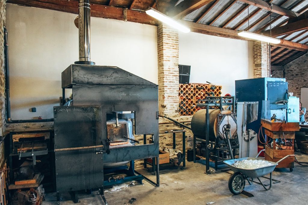 Verreries D'art De Bourgenay Souffleur De Verre Talmont Saint Hilaire
