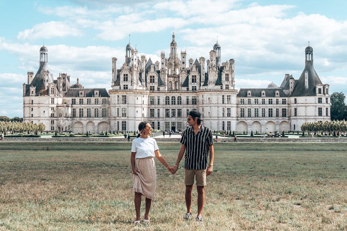 road trip camping car chateaux de la loire